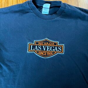 Embroidered Harley Davidson T-shirt